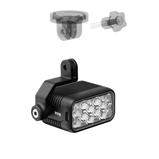 Knog blinder e x gopro mount