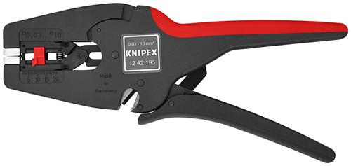 Knipex automatische striptang 0,03-10mm2 in blister