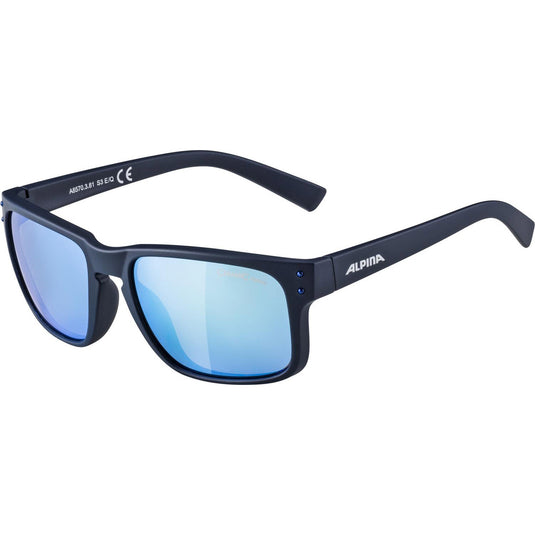 Alpina sports bril kosmic mat blauw