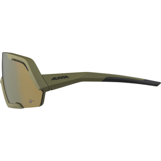 Alpina sports sportbril rocket q-lite olijf