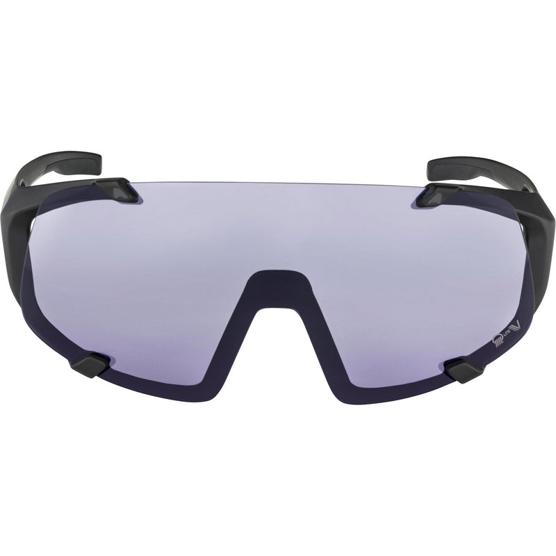 Load image into Gallery viewer, Alpina sports sportbril hawkeye q-lite v zwart
