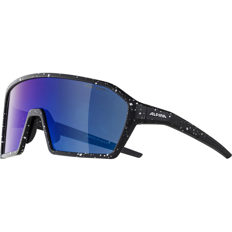 Load image into Gallery viewer, Alpina sports sportbril ram q-lite blauwe spiegellens zwart
