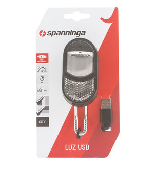 Spanninga koplamp luz xb 10lux voorvork usb