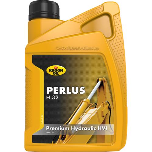 Kroon-oil perlus h 32 - hydraulische olie - multigrade - 1 liter - transparant