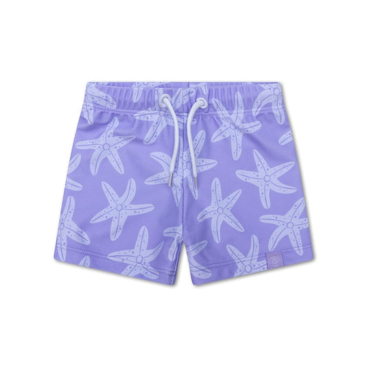 Seastar | lila uv zwemboxer jongens