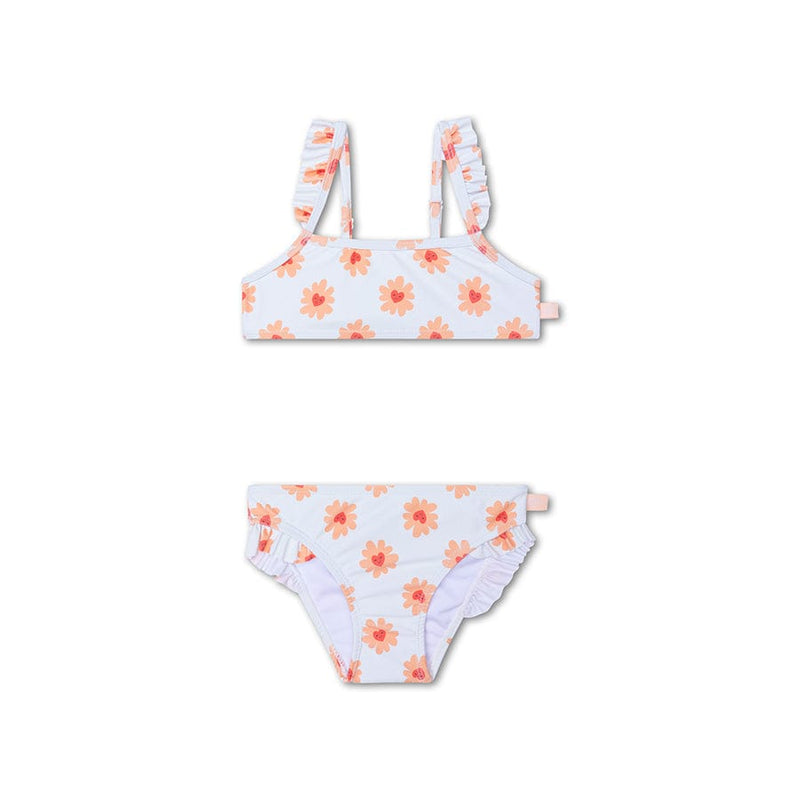 Load image into Gallery viewer, Floral love | meerkleurig meisjes uv bikini
