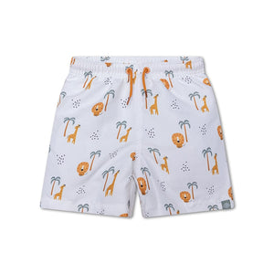 Jungle | meerkleurig uv zwembroek jongens