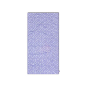 Leopard | lila microvezel handdoek 135 x 65 cm
