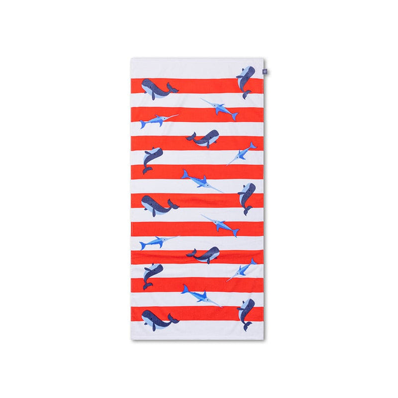Load image into Gallery viewer, Ocean stripes | katoenen strandlaken
