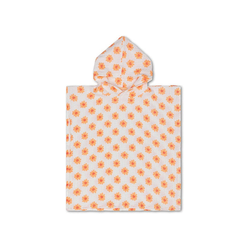 Load image into Gallery viewer, Floral love | meerkleurige hydrofiele strandponcho 50 x 50 cm
