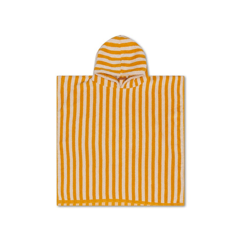 Load image into Gallery viewer, Flow | geel witte strandponcho 65 x 65 cm
