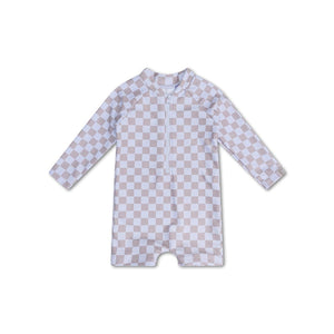 Checkmate | beige jongens uv zwempak