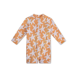 Seastar | oranje uv zwempak jongens
