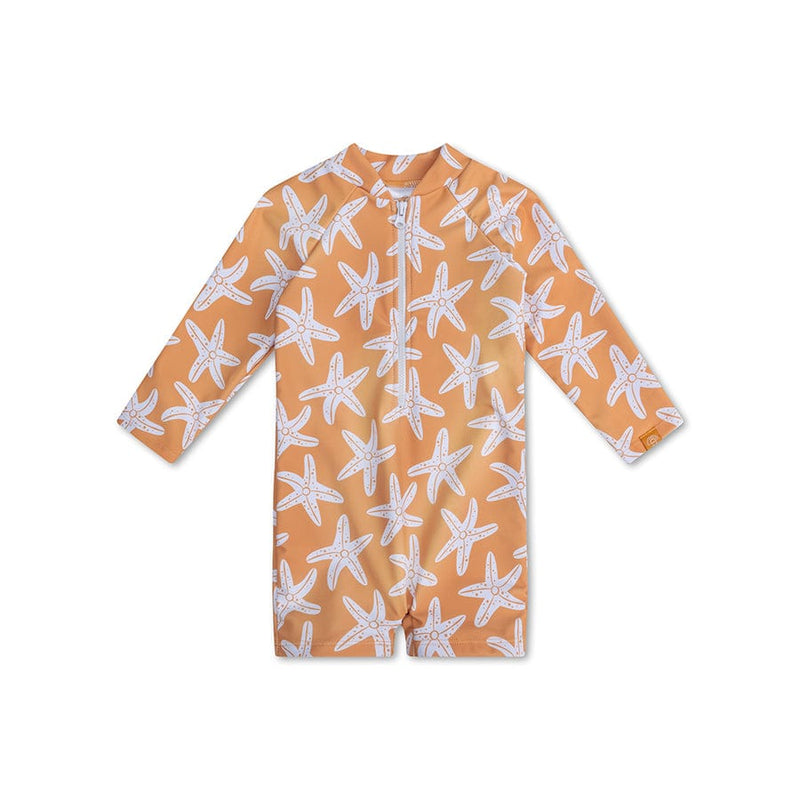 Load image into Gallery viewer, Seastar | oranje uv zwempak jongens
