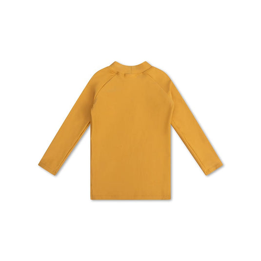 Pure tones | geel uv zwemshirt met lange mouwen