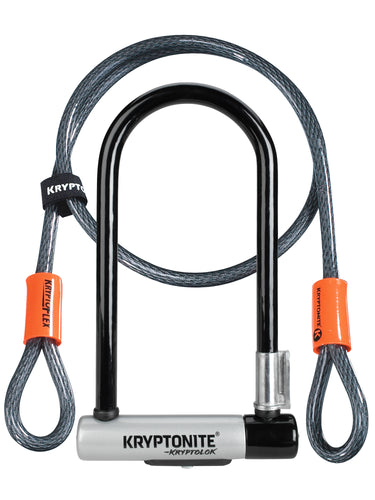 Kryptonite beugelslot kryptolok standard met kabel art2