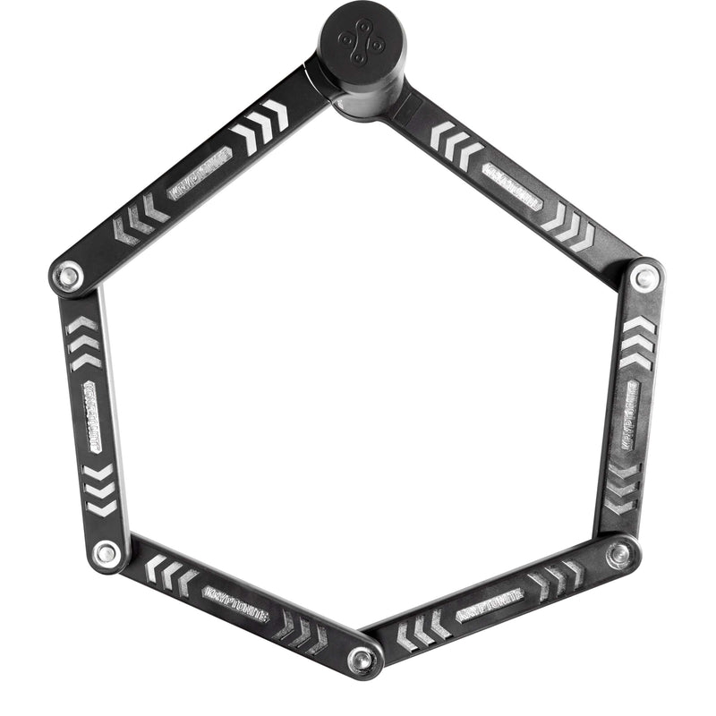 Afbeelding laden in galerijviewer, Kryptonite kryptolok 610 s vouwslot met houder – vouwslot fiets – 100 cm lang – zwart
