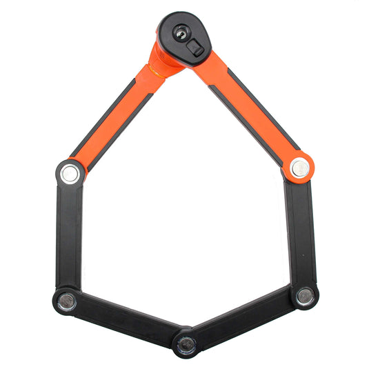 Kryptonite evolution 790 vouwslot – art-2 slot – vouwslot (elektrische) fiets – 90 cm lang - zwart oranje