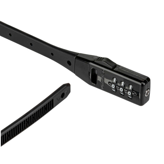 Kryptonite kabelslot code click lock combo zwart