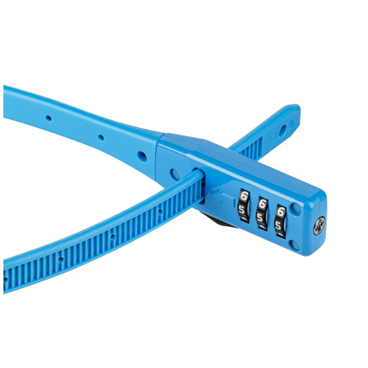 Kryptonite kabelslot code click lock combo blauw