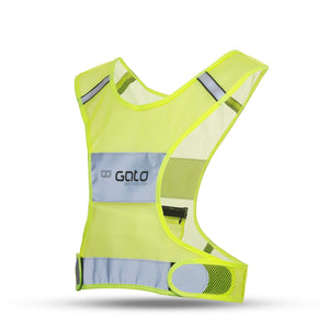 Gato X vest reflective neongeel maat S