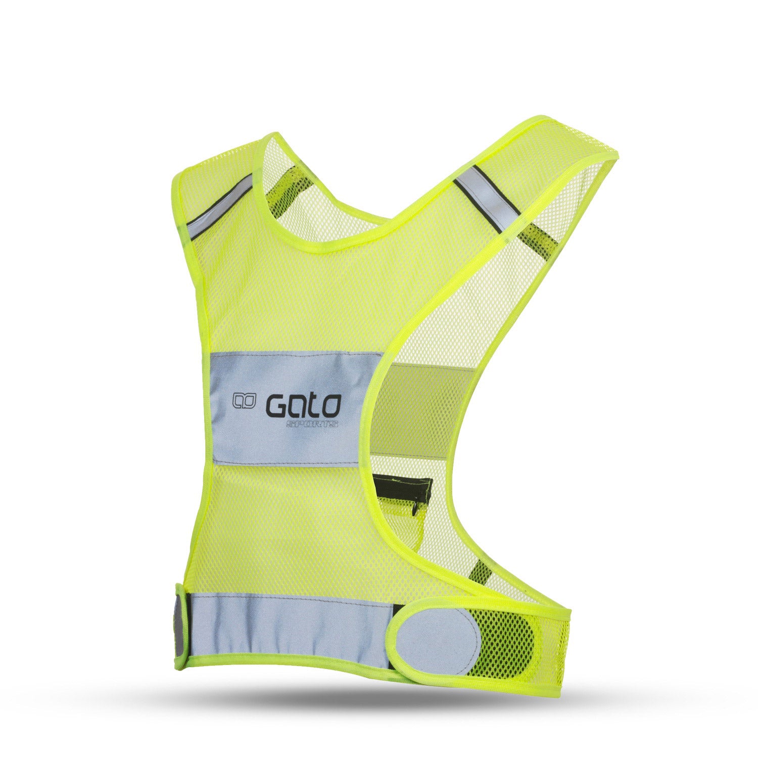 Gato x vest reflective neon yellow medium