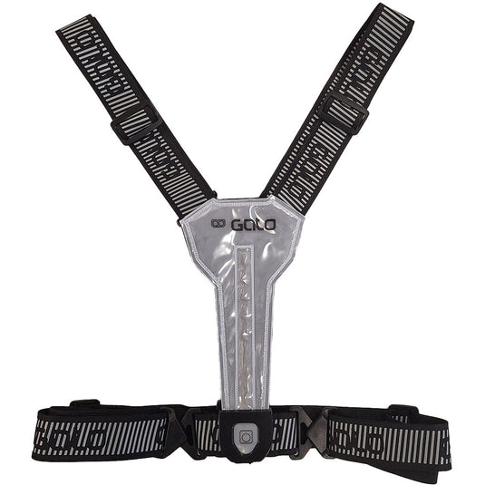 Outwet gato vest ultra led usb one size antraciet