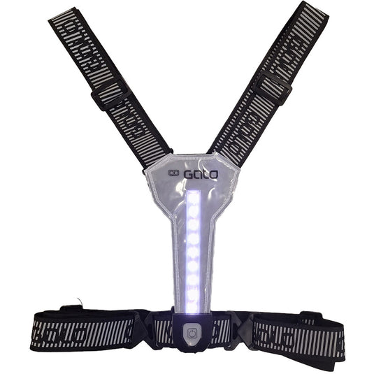 Outwet gato vest ultra led usb one size antraciet