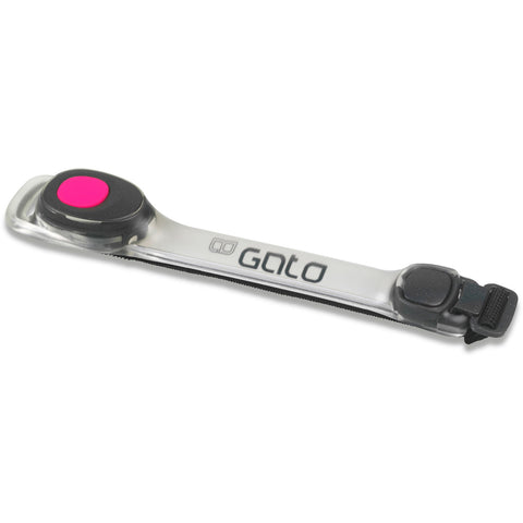 Gato armband LED USB one size neon roze