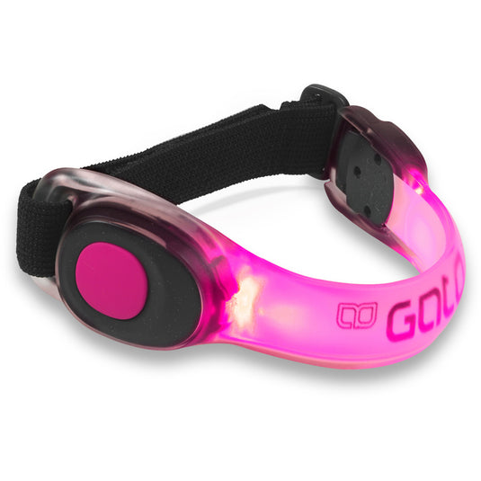 Outwet gato armband led usb one size neon roze