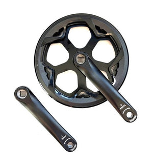 Fat crankstel 48t 150mm + kettingrand dubbel o.a. v8 v20 bike