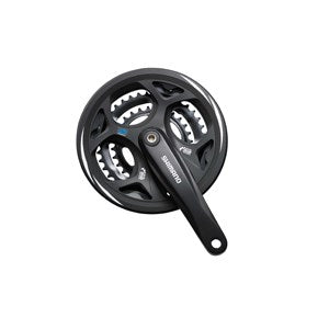 ギャラリービューアに画像をロードする, Shimano crankstel altus m311 48-38-28t 175mm +cg kk zwart
