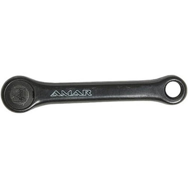 Pieper crankstel left crank 4-edge 125mm steel b