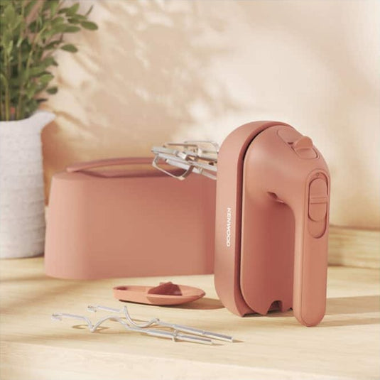 Kenwood handmixer quickmix go clay red