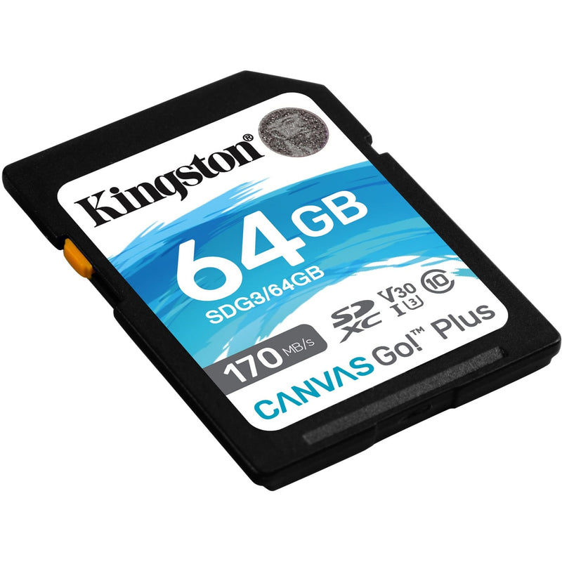 Load image into Gallery viewer, Kingston Canvas Go! Plus SDXC 64 GB

