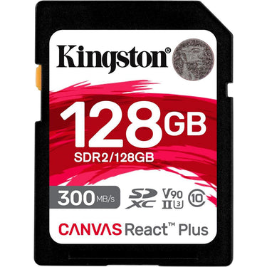 Kingston Canvas React Plus 128 GB SDXC