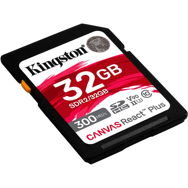 Load image into Gallery viewer, Kingston Canvas React Plus 32 GB SDHC
