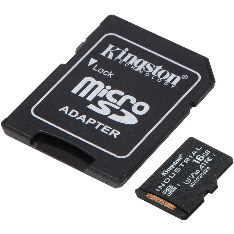 Chargez l'image dans la visionneuse de la galerie, Kingston Industrial microSDHC 16GB
