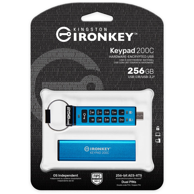 Load image into Gallery viewer, Kingston IronKey Keypad 200 256 GB
