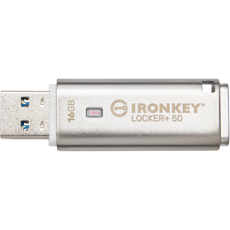 Load image into Gallery viewer, Kingston IronKey Locker+ 50 16 GB
