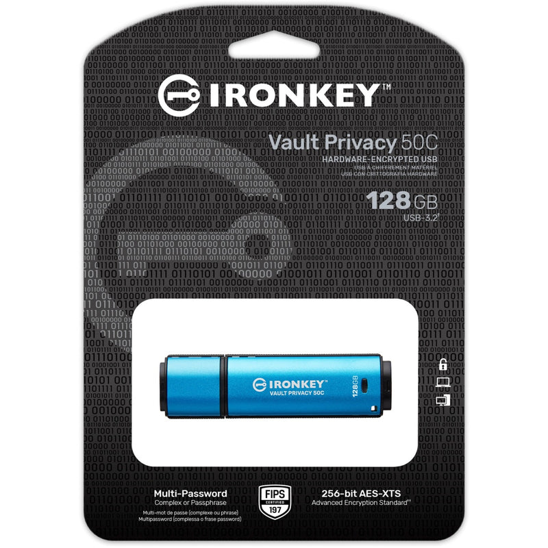 Load image into Gallery viewer, Kingston IronKey Vault Privacy 50 128 GB
