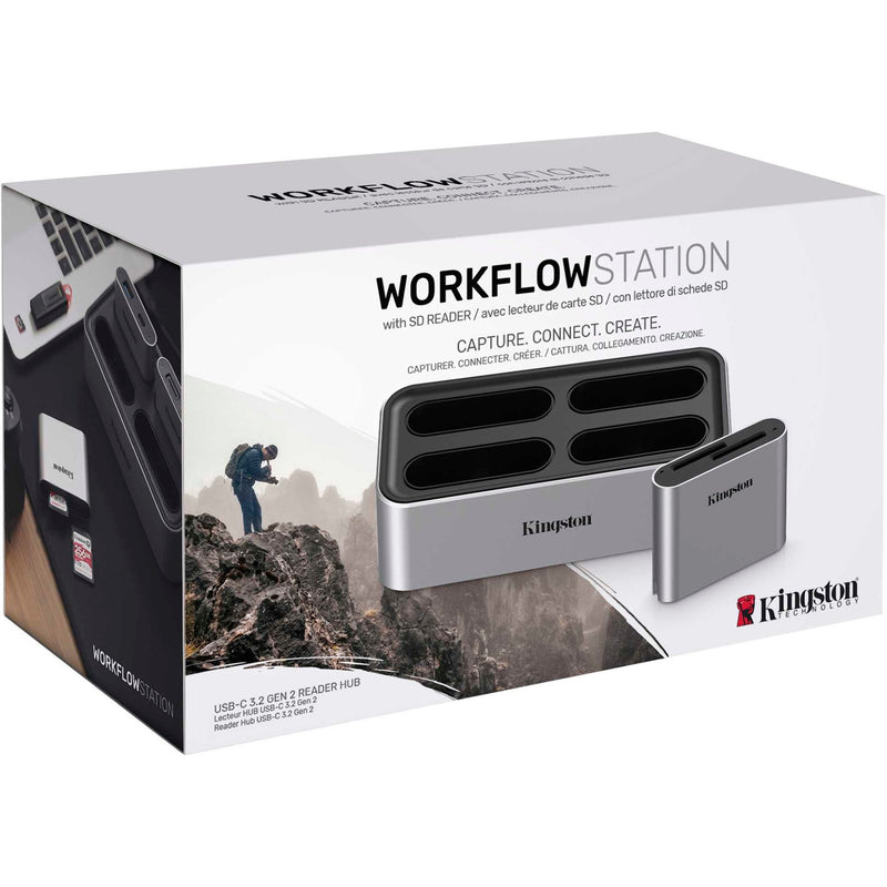 Load image into Gallery viewer, Kingston Workflow Station + SD Card Reader
