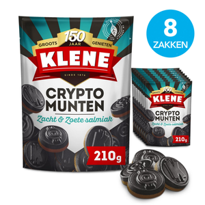 Klene cryptomunten (8x 210 gr)