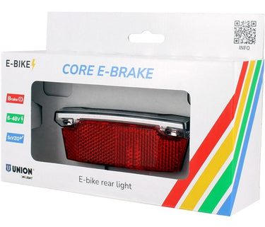 Union rear light ebike core e-brake