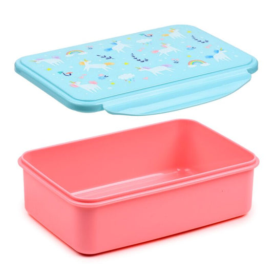 Unicorn magic clip lock lunchtrommel