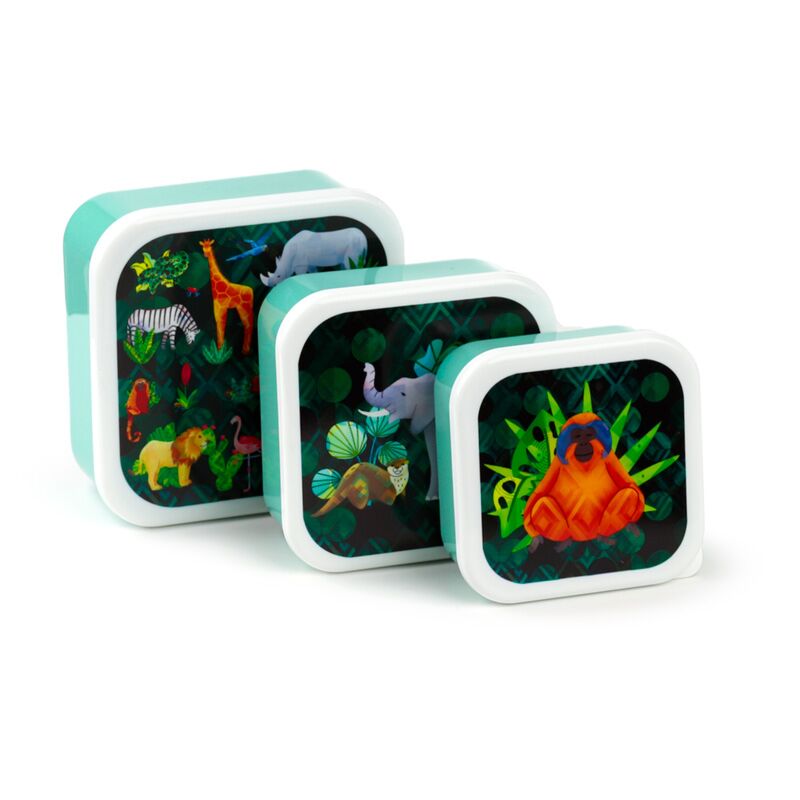 Load image into Gallery viewer, Set 3 lunch box m l xl - dierenrijk
