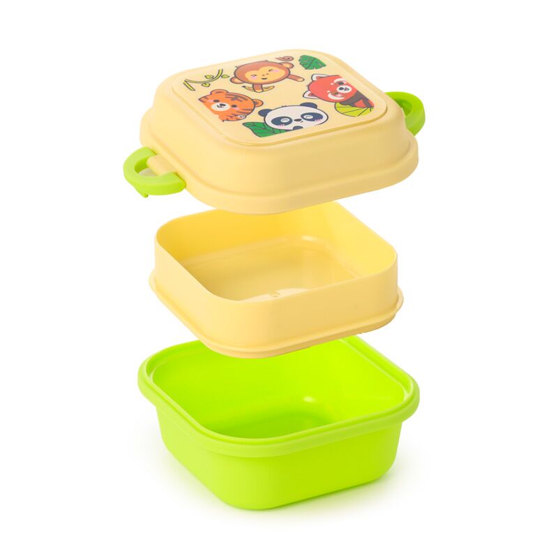 Load image into Gallery viewer, Adoramals wilde dierene dieren clip bento box lunchtrommel

