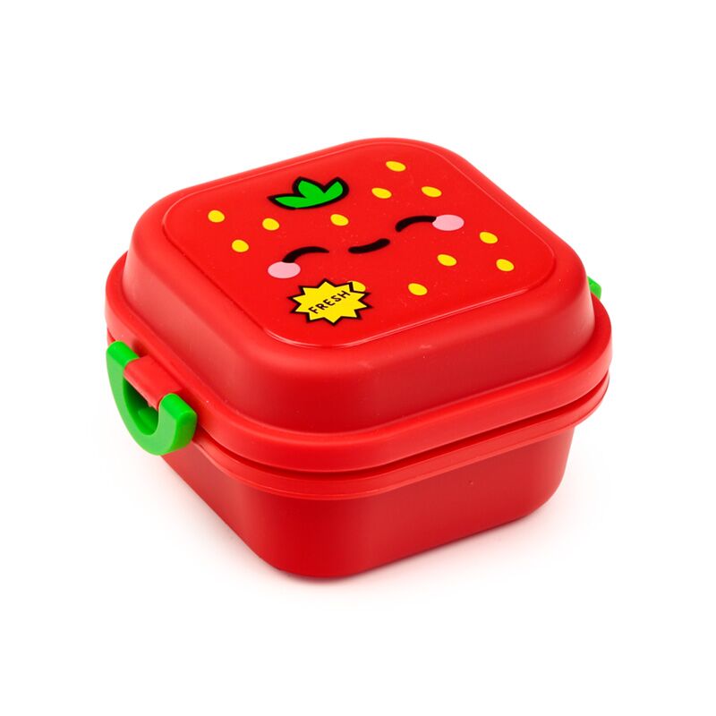 Load image into Gallery viewer, Elidi de aardbei foodiemals clip bento box lunchtrommel
