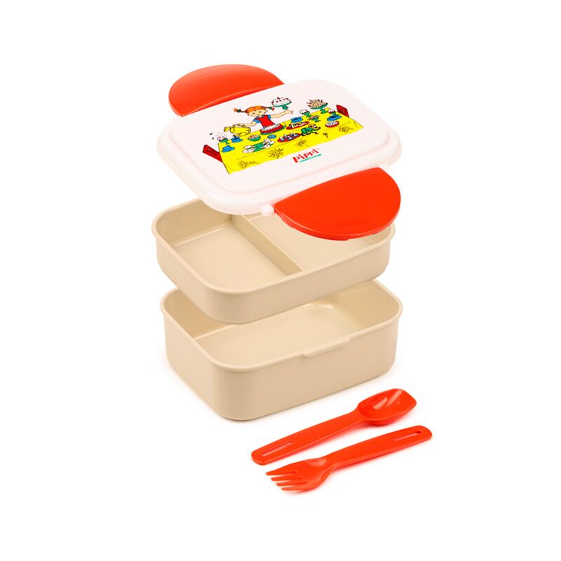 Load image into Gallery viewer, Ngk pippi laous clip bento box lunchtrommel bestek
