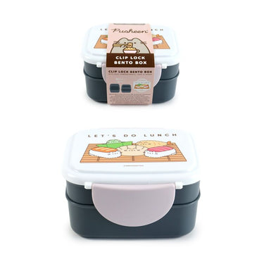 Union pusheen de kat sushi club clip bento box lunchtrommel bestek